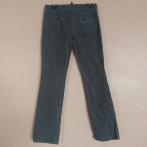 J. Crew Teal Favorite Fit Corduroy Pants Women's Size 28R